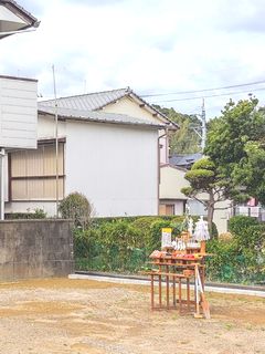 日差しの下での地鎮祭